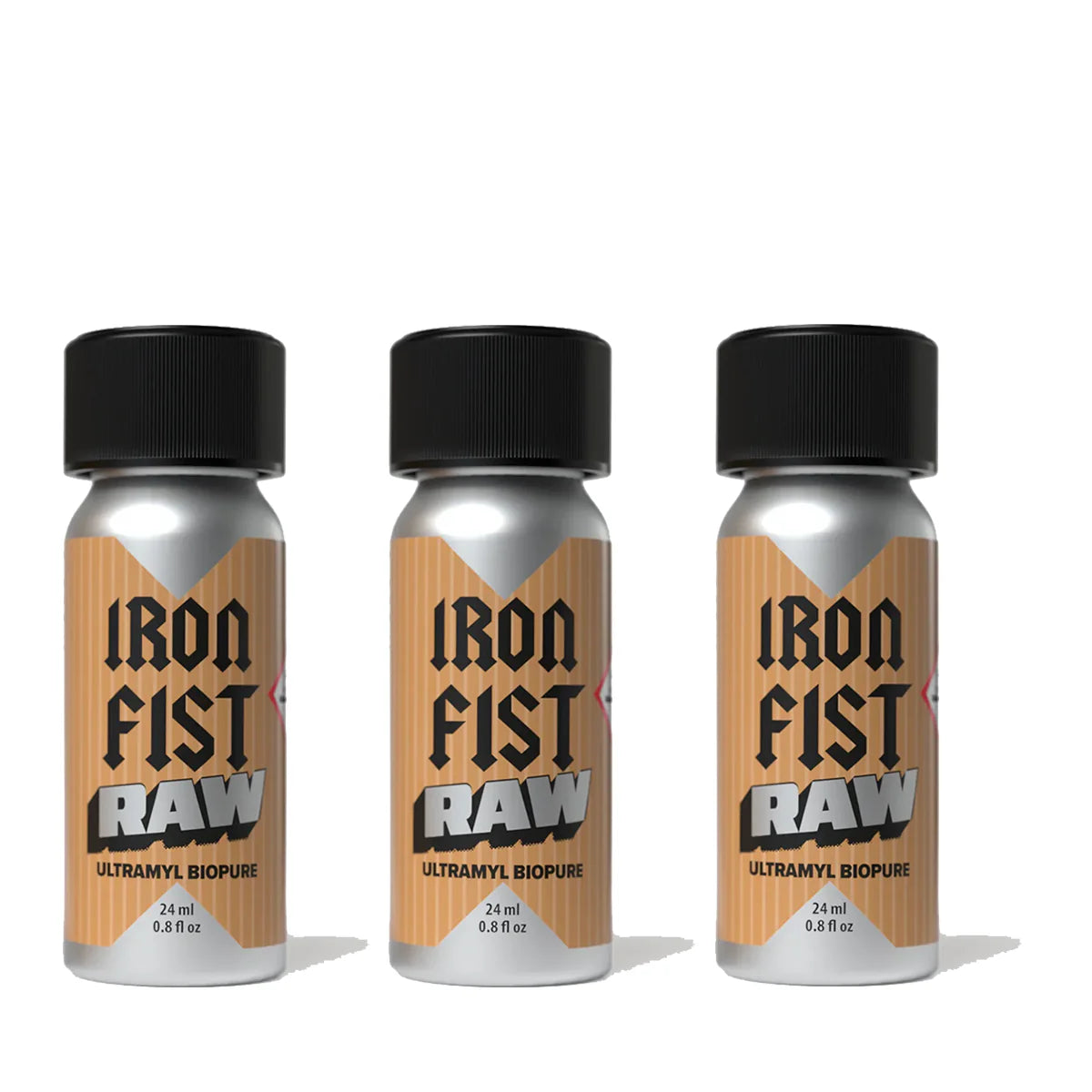 Iron Fist Raw 24ml Triple Pack