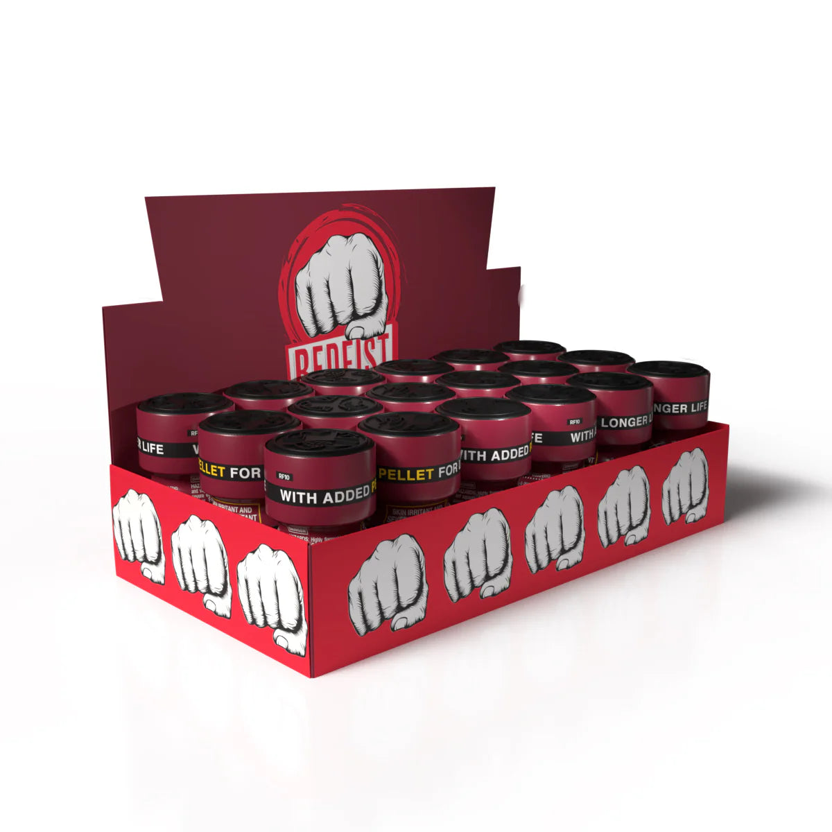 Red Fist 10ml 18 Pack