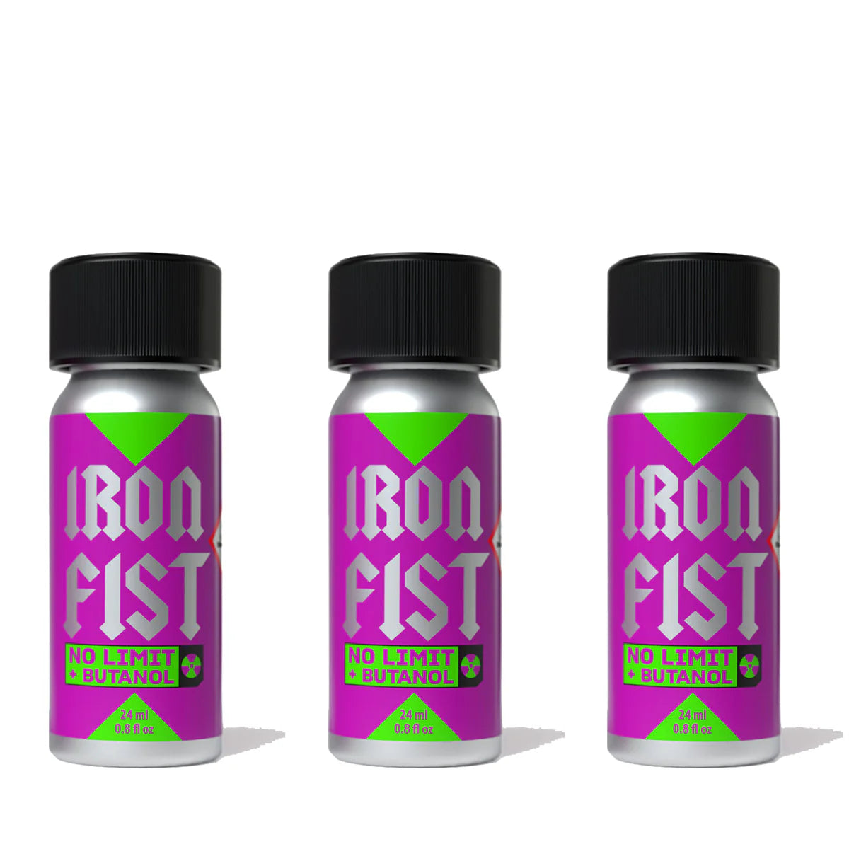 Iron Fist Butanol 24ml Triple Pack